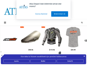 'atlasdergisi.com' screenshot