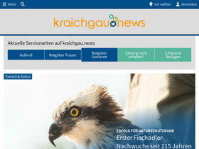 'kraichgau.news' screenshot