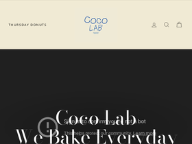 cocodonutsbrussels.be homepage screenshot