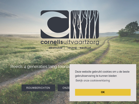 'cornelisuitvaartzorg.be' screenshot