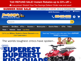 'familygokarts.com' screenshot