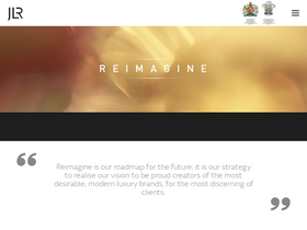 'jaguarlandrover.com' screenshot