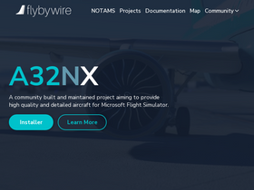 'flybywiresim.com' screenshot