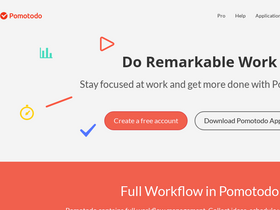 'pomotodo.com' screenshot