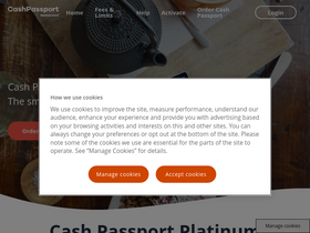 'cashpassport.com.au' screenshot