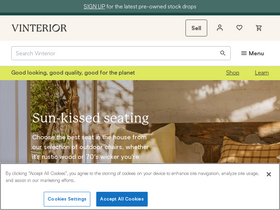 'vinterior.co' screenshot