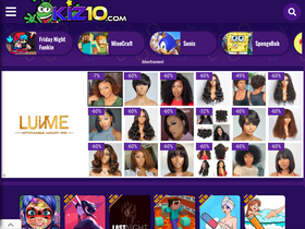 'kiz10.com' screenshot