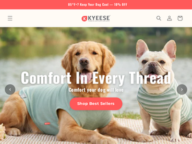 kyeese.com homepage screenshot