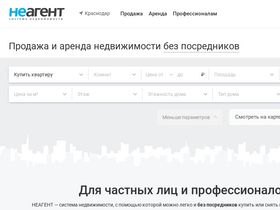 'neagent.info' screenshot