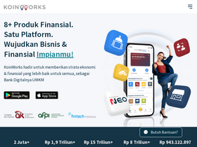 'koinworks.com' screenshot