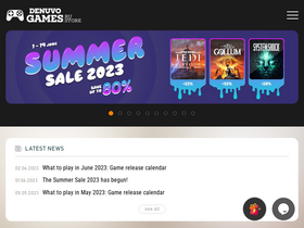'denuvogames.store' screenshot