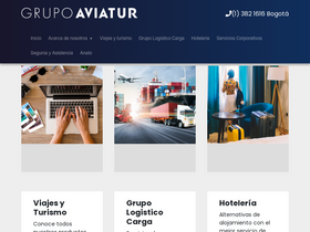 'grupoaviatur.com' screenshot