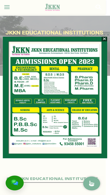 jkkn.ac.in