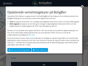 'boligoen.dk' screenshot