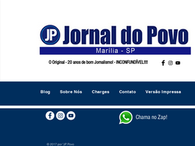 'jornaldopovomarilia.net' screenshot