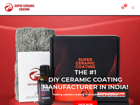 'superceramiccoating.com' screenshot
