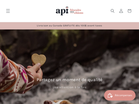apibiscuits.com homepage screenshot
