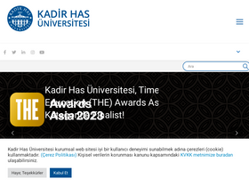 'aipcl.khas.edu.tr' screenshot