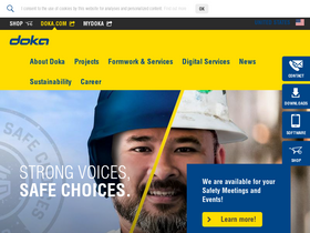 'doka.com' screenshot