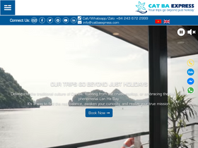 'catbaexpress.com' screenshot