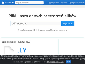 'pliki.wiki' screenshot