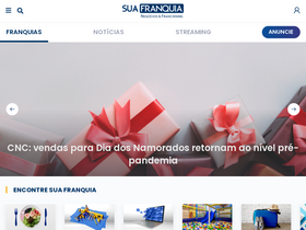 'suafranquia.com' screenshot