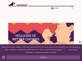 'oakberry.com' screenshot