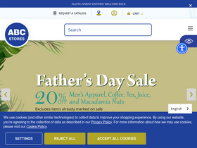 'abcstores.com' screenshot