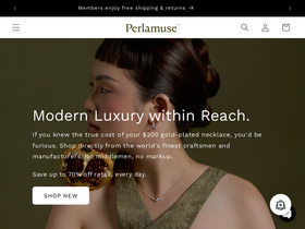 perlamuse.com homepage screenshot