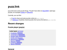 'puzz.link' screenshot
