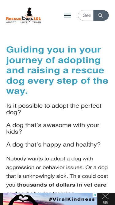 rescuedogs101.com