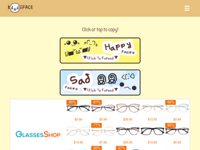 'kawaiiface.net' screenshot