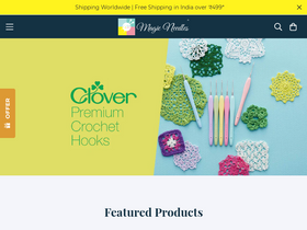 'magicneedles.in' screenshot