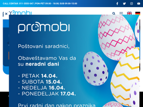 'promobi.rs' screenshot