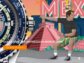 'midowatches.com' screenshot