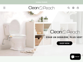 CleanPeach website screenshot
