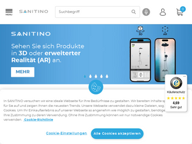 'sanitino.de' screenshot