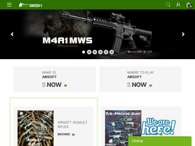 'onlyairsoft.com' screenshot