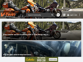 'v-twinforum.com' screenshot