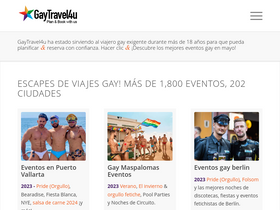 'gaytravel4u.es' screenshot