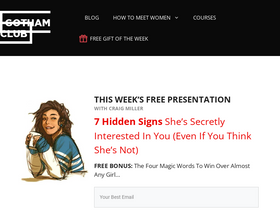 'gothamclub.com' screenshot