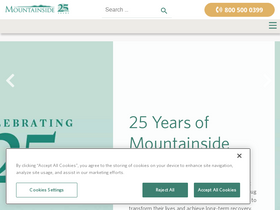 'mountainside.com' screenshot