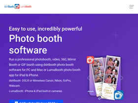 'dslrbooth.com' screenshot