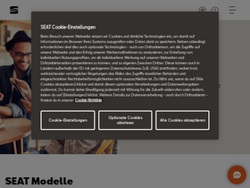 'seat.de' screenshot
