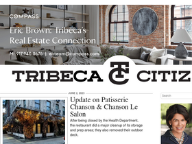 'tribecacitizen.com' screenshot