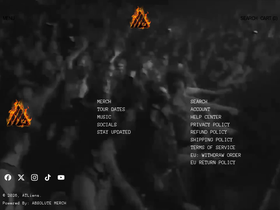 atliensofficial.com homepage screenshot