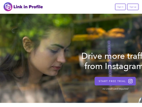 'linkinprofile.com' screenshot