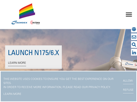 'nordex-online.com' screenshot