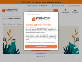 'stores-discount.com' screenshot