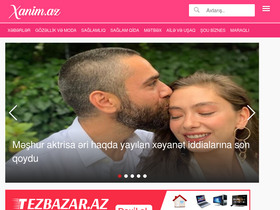'xanim.az' screenshot